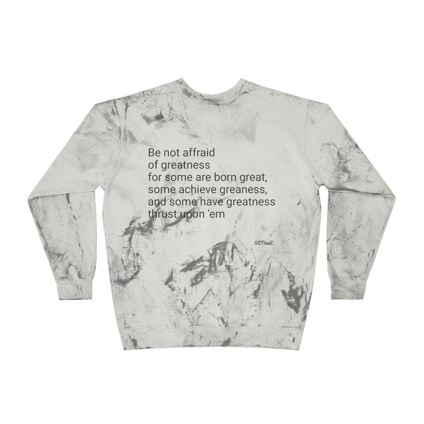 SET9 Unisex Color Blast Crewneck Sweater