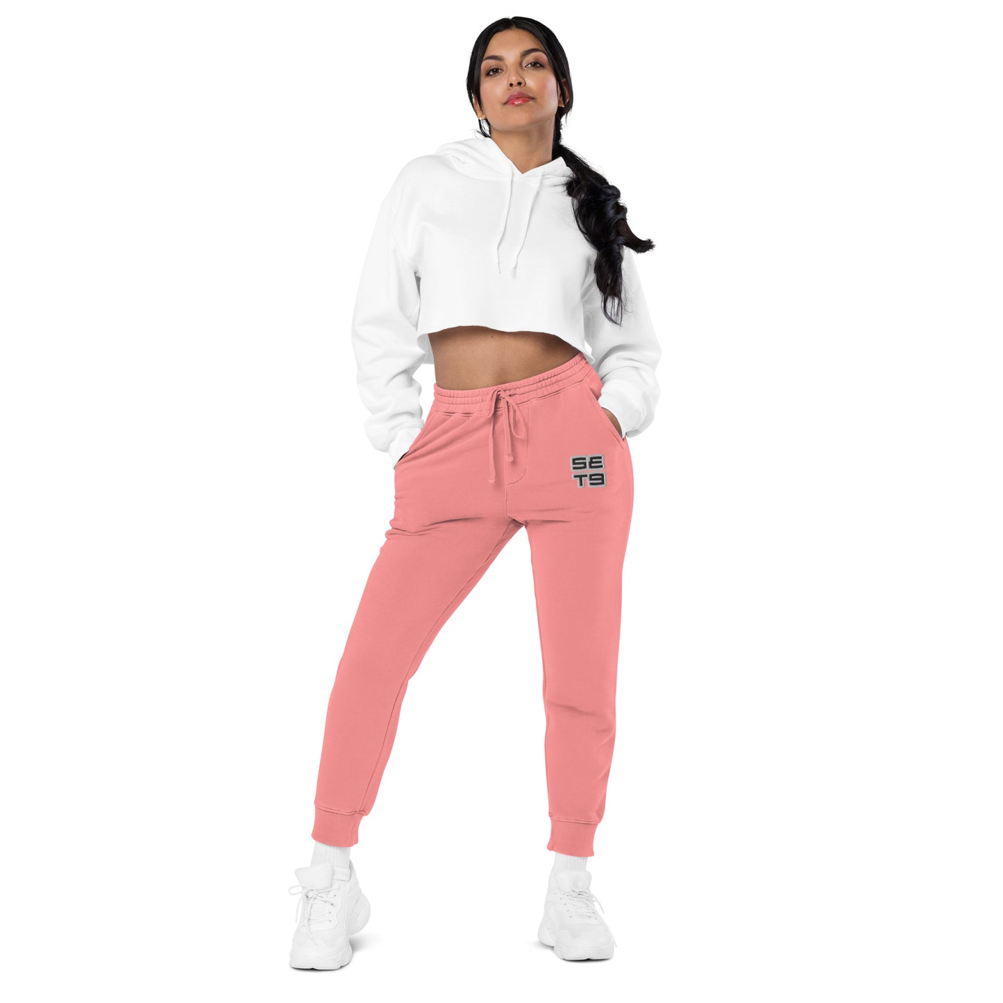 SET9 Unisex pigment-dyed sweatpants
