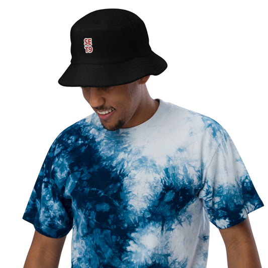 SET9 Unstructured Terry Cloth Bucket Hat