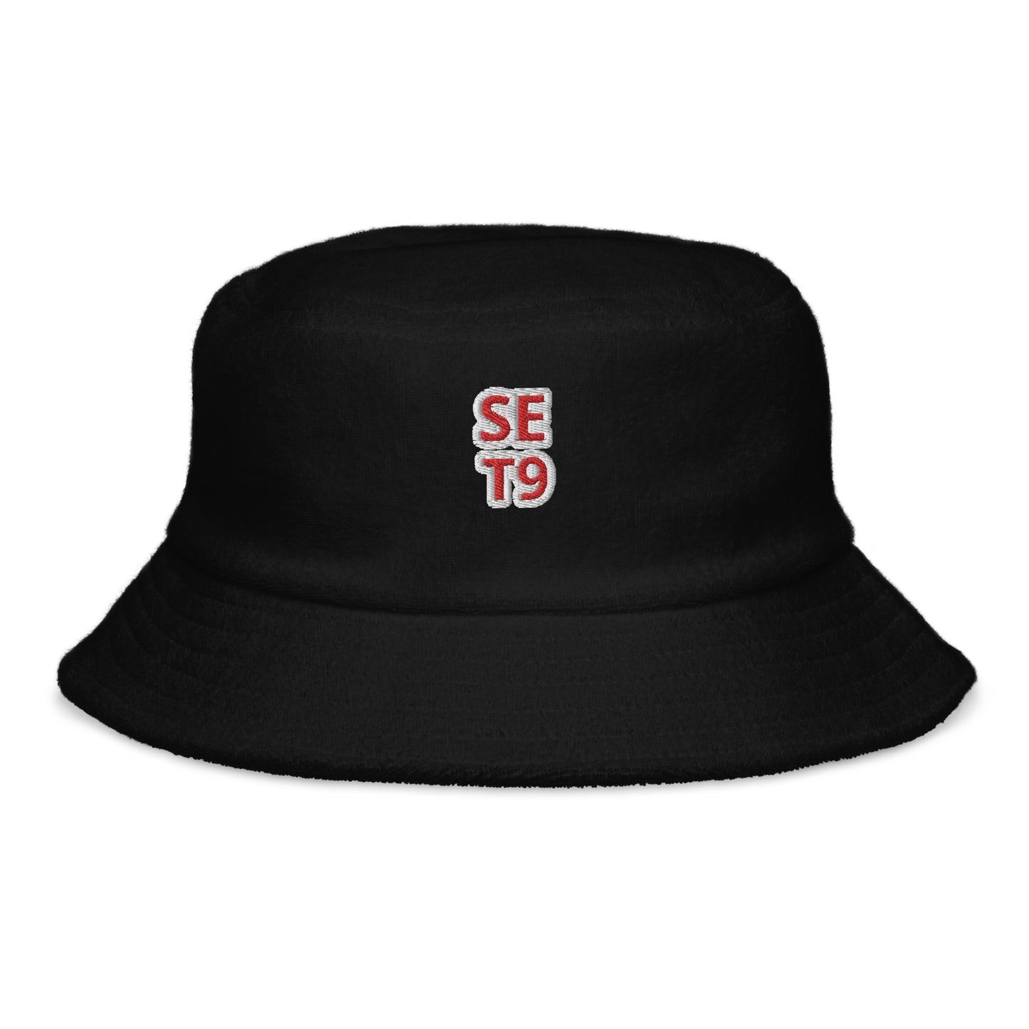SET9 Unstructured Terry Cloth Bucket Hat