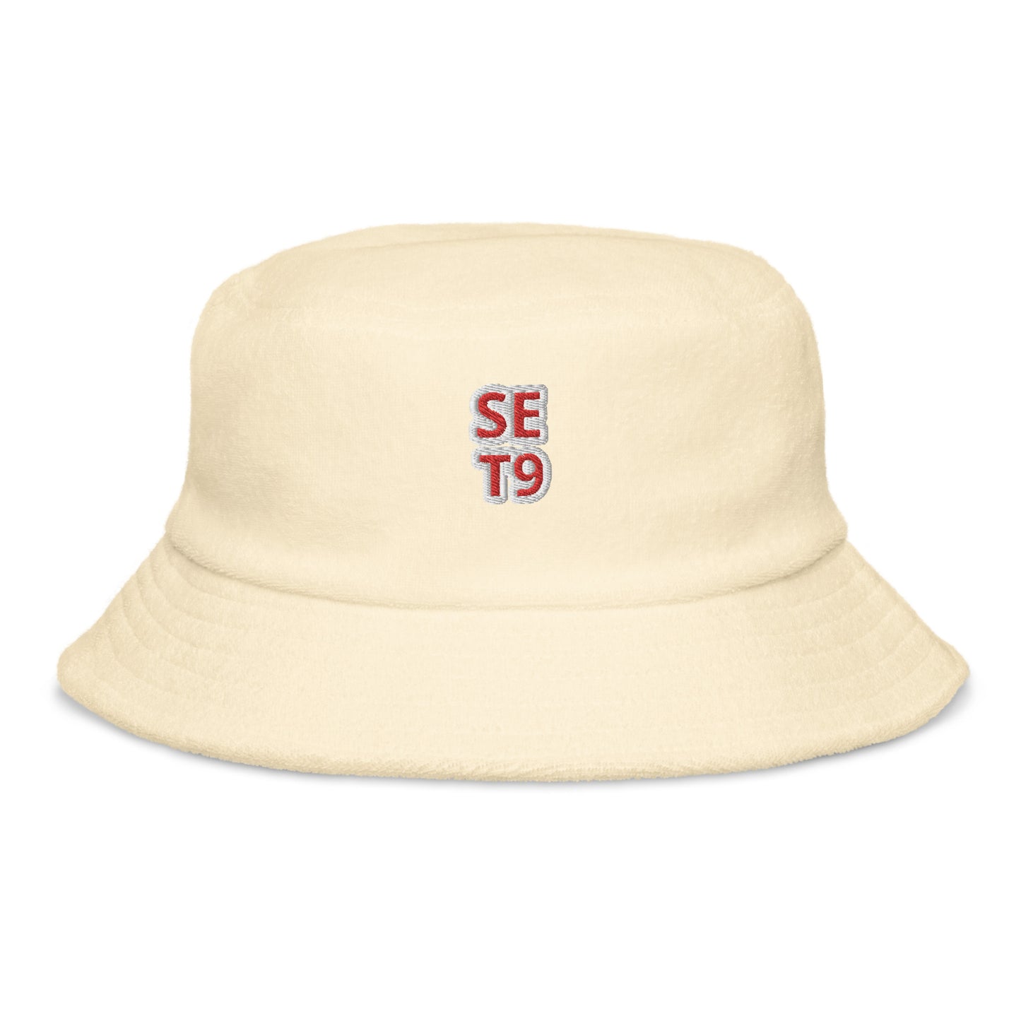 SET9 Unstructured Terry Cloth Bucket Hat