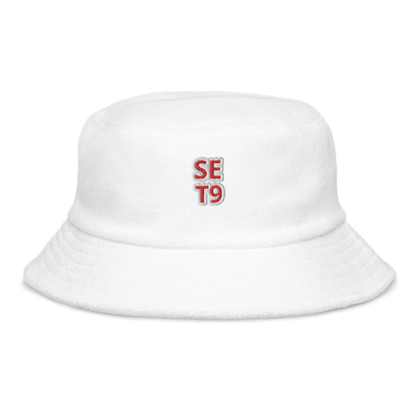 SET9 Unstructured Terry Cloth Bucket Hat